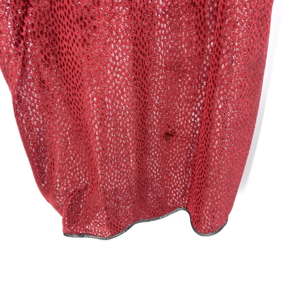 Vintage Bespoke Union Made Custom Red Purple Velv… - image 4